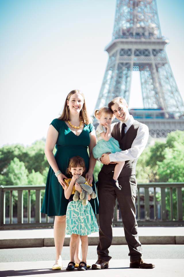 First overseas trip for the kids