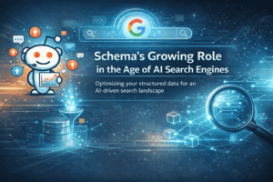 Schema and AI graphic