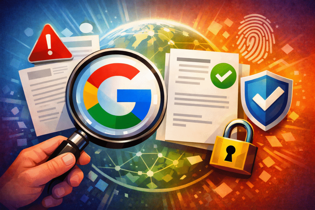 Google Authenticity Update