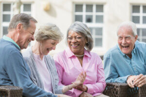 Seniors enjoying time together
