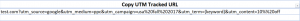 Example Custom UTM Link