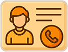 a contact card
