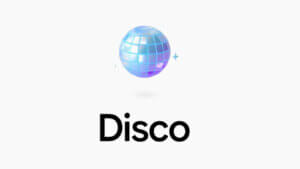 A disco ball logo for the new Google Disco browser
