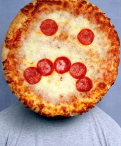 Sad Face Pizza Man