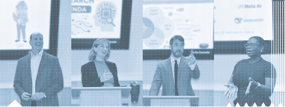 Dave, Katie, Pat, and Chyenne presenting