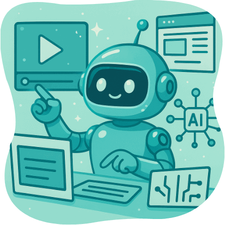 A cute robot manipulating technology