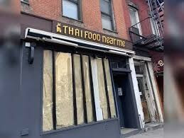 Thai Food Near Me restaurant sign