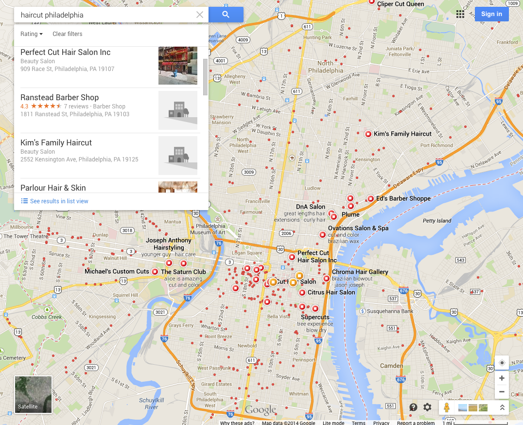 Google Maps Sample